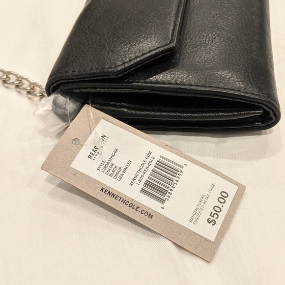 Kenneth Cole Reaction Clutch, Black - Picture 2 of 4